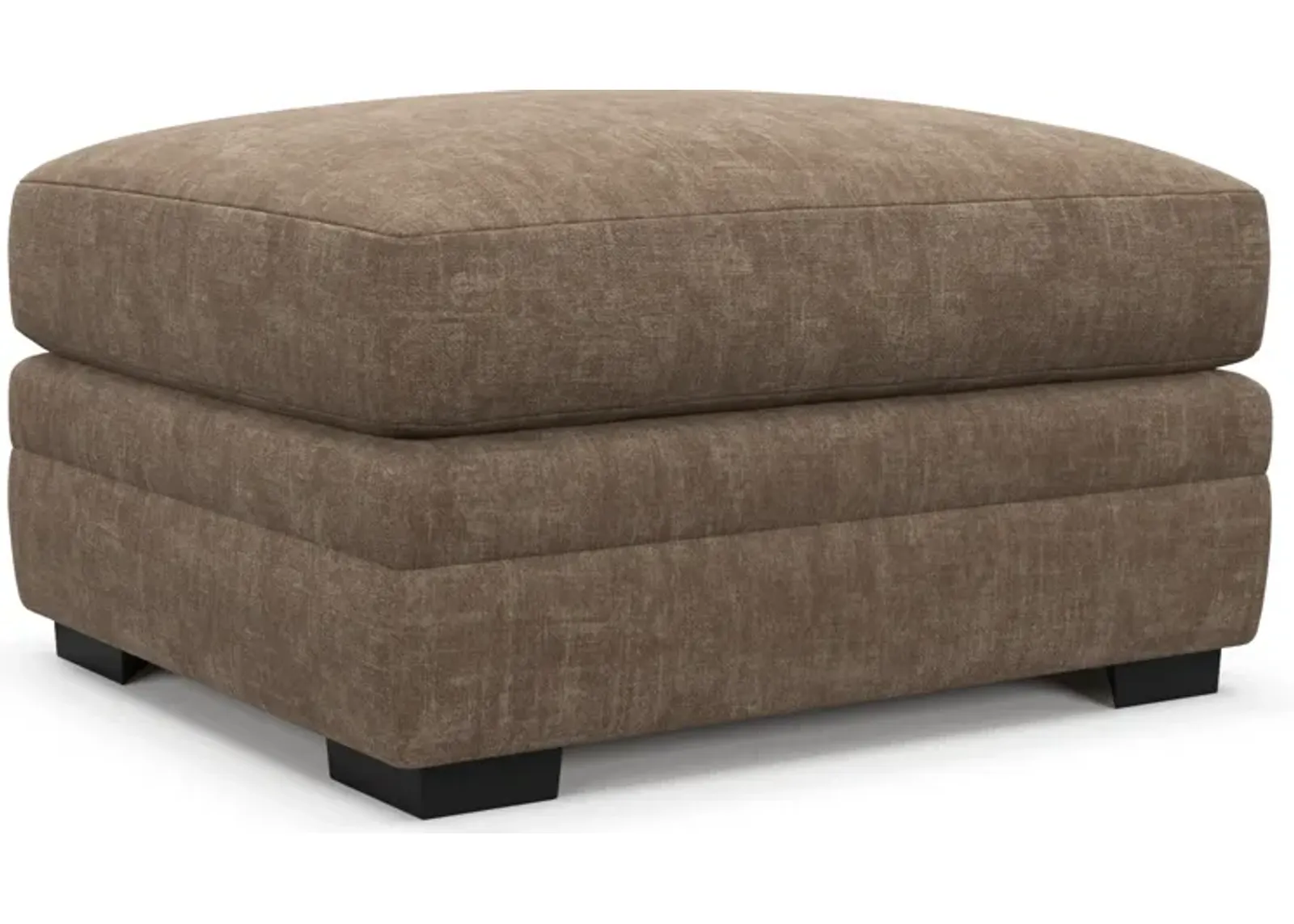 Winston Foam Comfort Ottoman - Argo Java