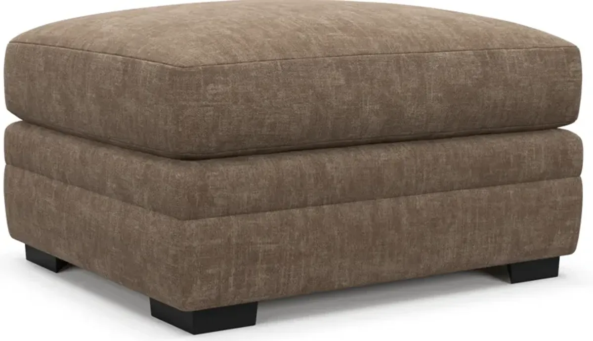 Winston Foam Comfort Ottoman - Argo Java