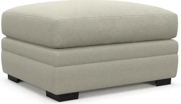 Winston Hybrid Comfort Ottoman - Liv Dove