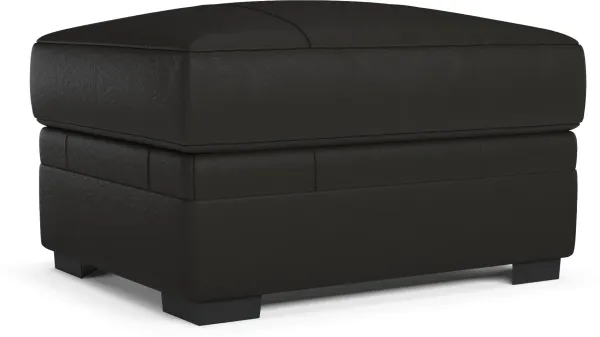 Winston Foam Comfort Ottoman - Siena Dark Brown