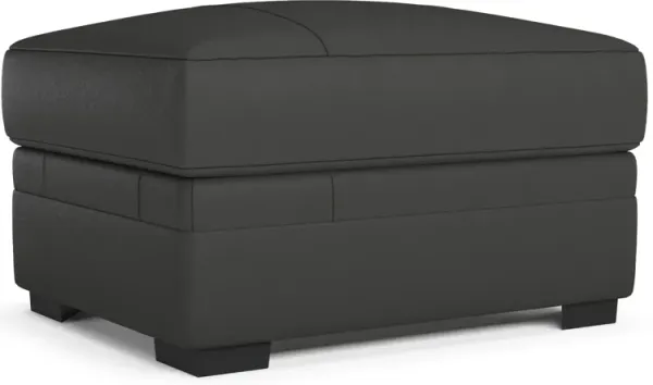 Winston Foam Comfort Ottoman - Siena Steel