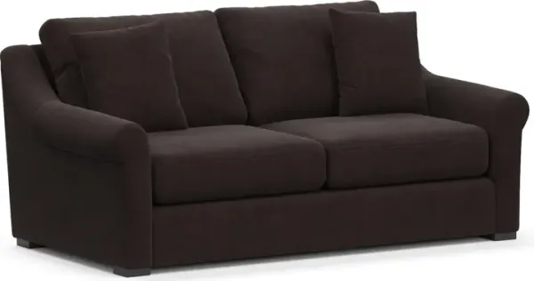 Bowery Foam Comfort 77'' Sleeper Sofa - Merrimac Dark Brown