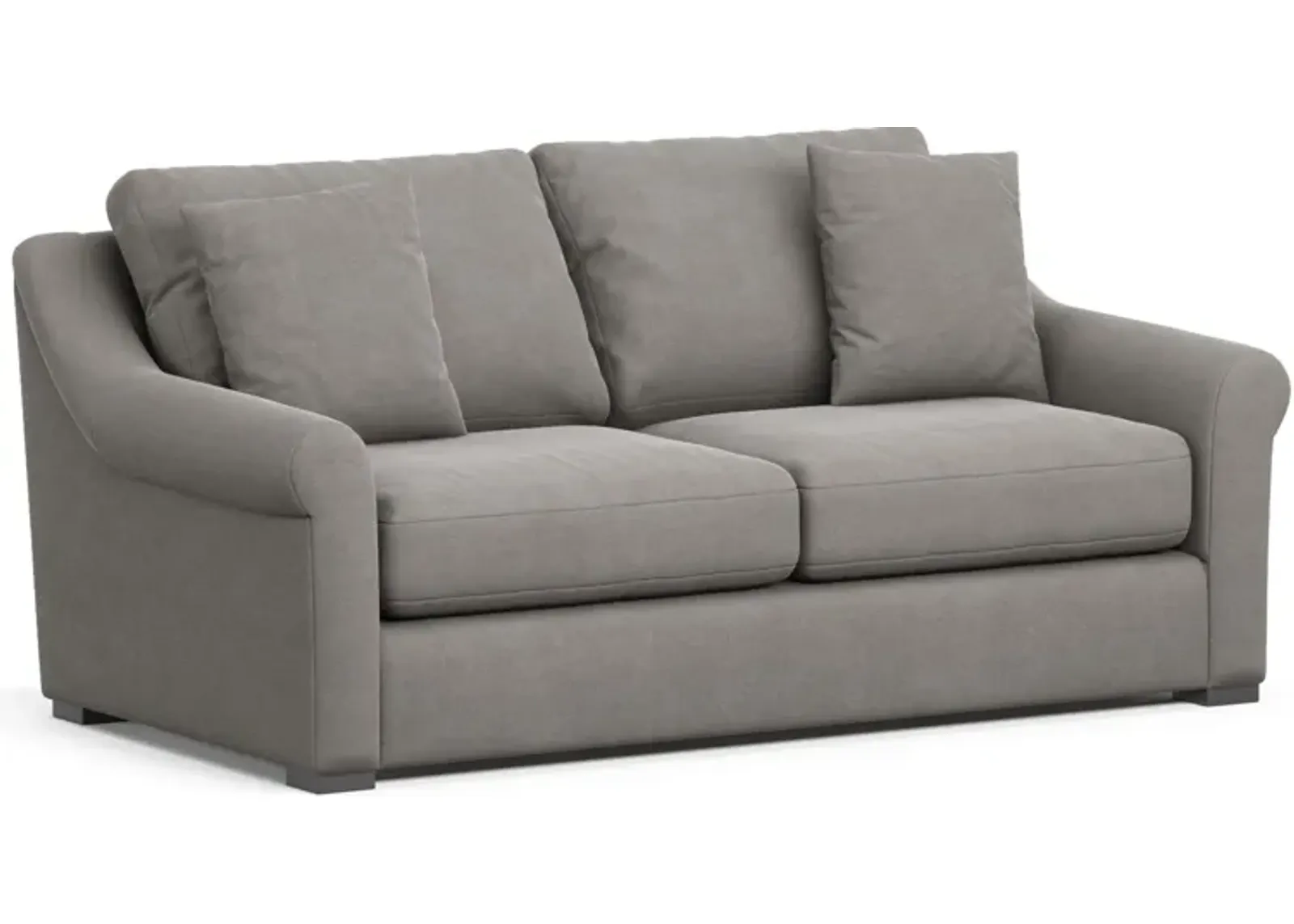 Bowery Foam Comfort 77'' Sleeper Sofa - Abington Fog