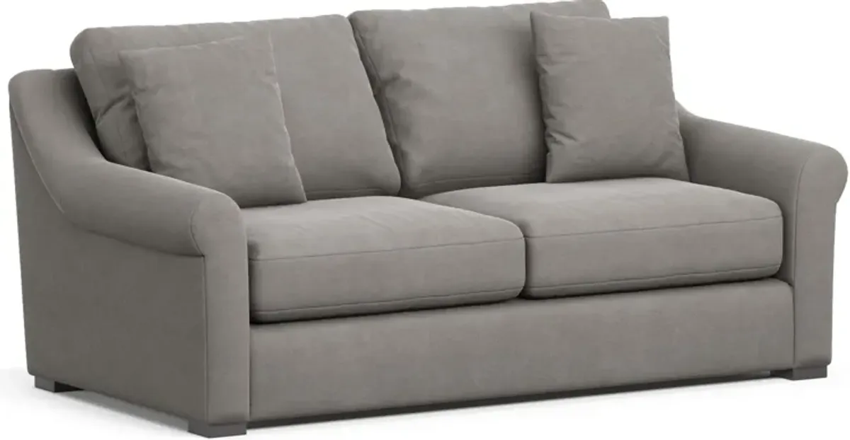 Bowery Foam Comfort 77'' Sleeper Sofa - Abington Fog