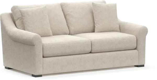Bowery Foam Comfort 77'' Sleeper Sofa - M Ivory