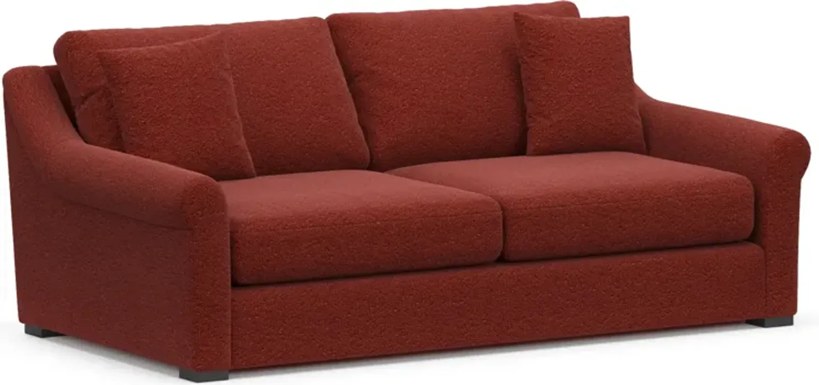 Bowery Foam Comfort 87'' Sleeper Sofa - Bloke Brick