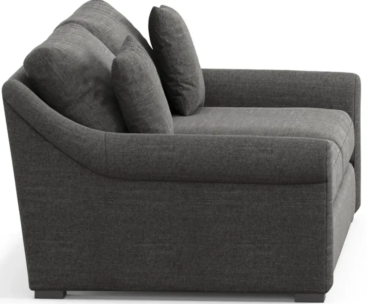 Bowery Foam Comfort 87'' Sleeper Sofa - Curious Charcoal