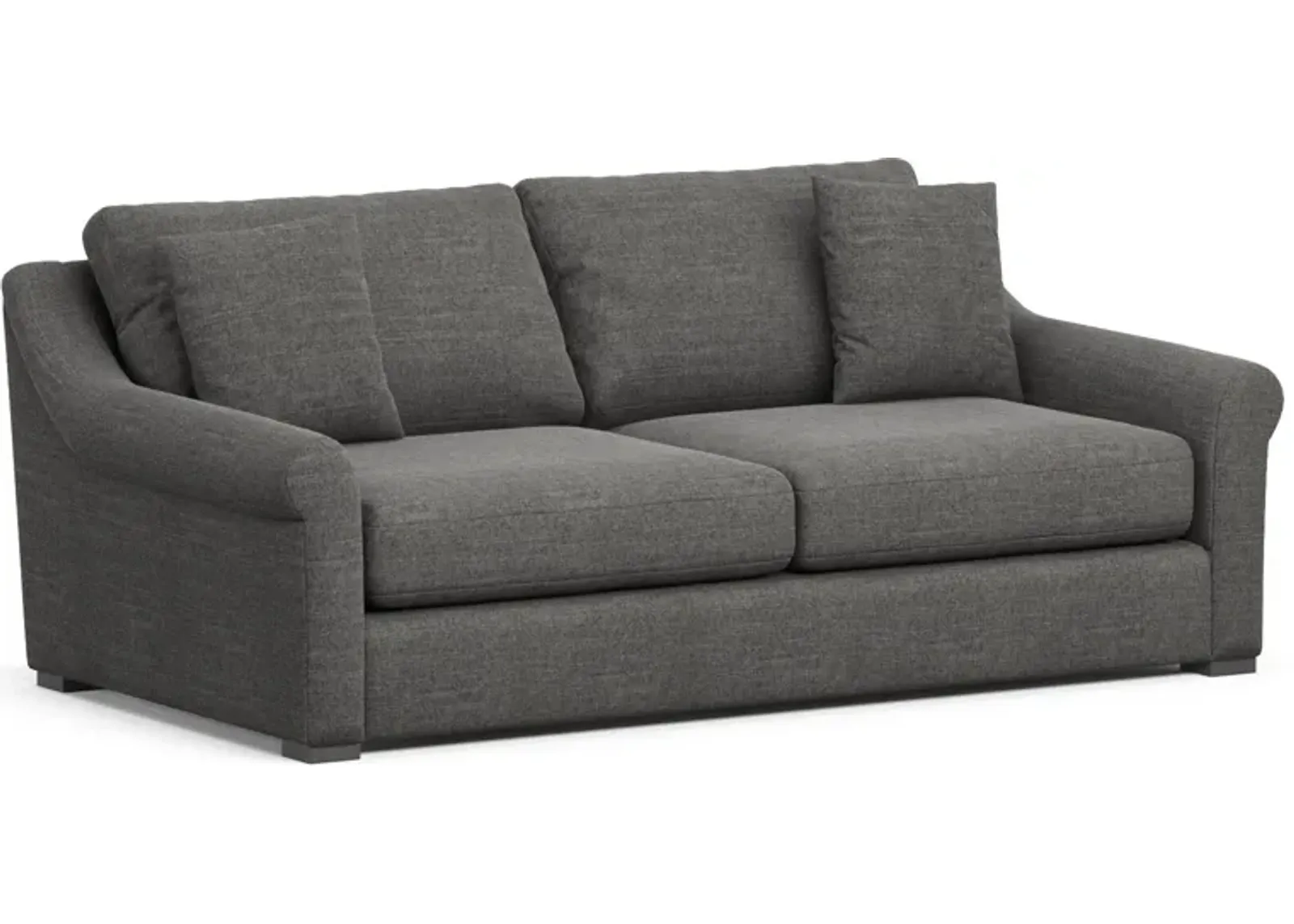 Bowery Foam Comfort 87'' Sleeper Sofa - Curious Charcoal