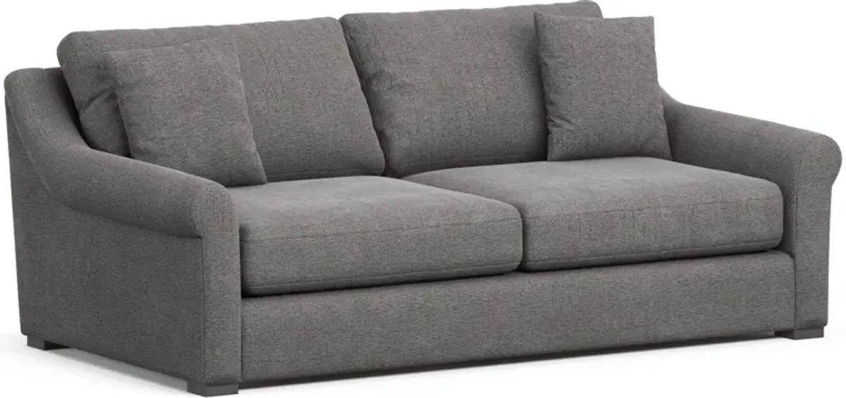 Bowery Foam Comfort 87'' Sleeper Sofa - Living Large Charcoal