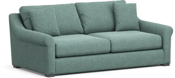 Bowery Foam Comfort 87'' Sleeper Sofa - Bridger Jade