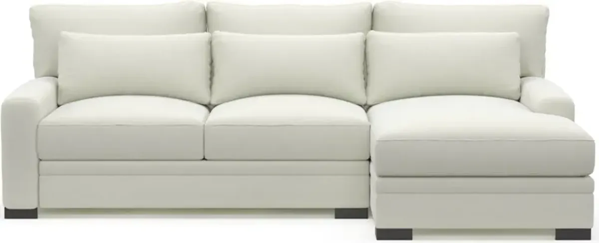 Winston Hybrid Comfort Eco Performance 2-Piece Sectional - Liv Arctic