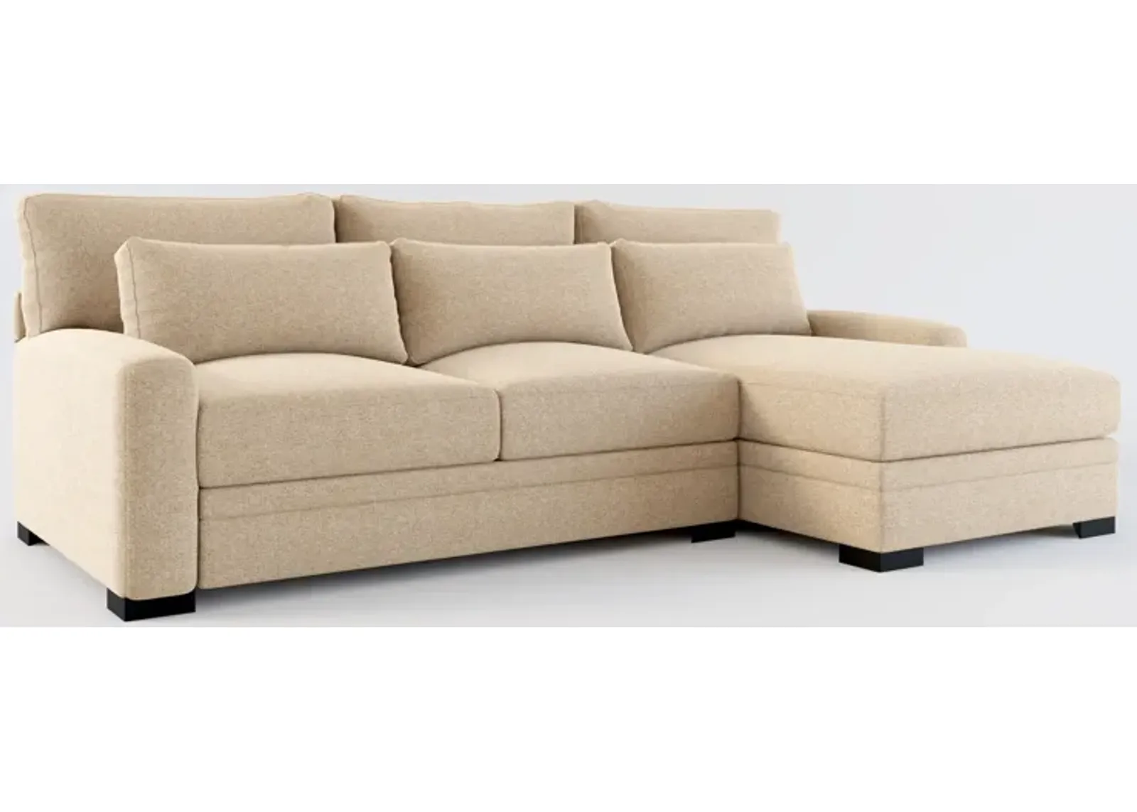 Winston Hybrid Comfort Eco Performance 2-Piece Sectional - Liv Wicker