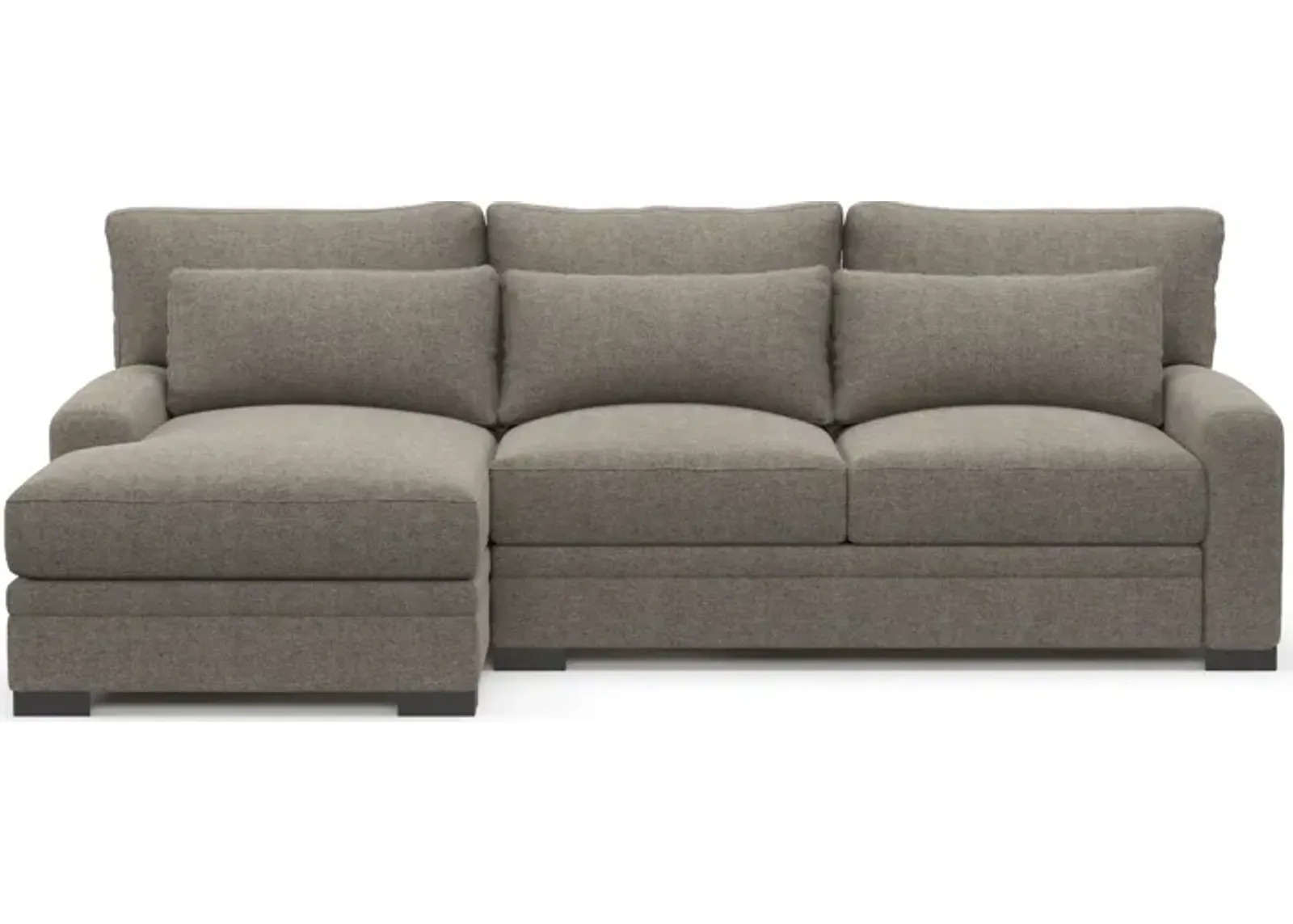 Winston Hybrid Comfort Eco Performance 2-Piece Sectional - Bridger Metal