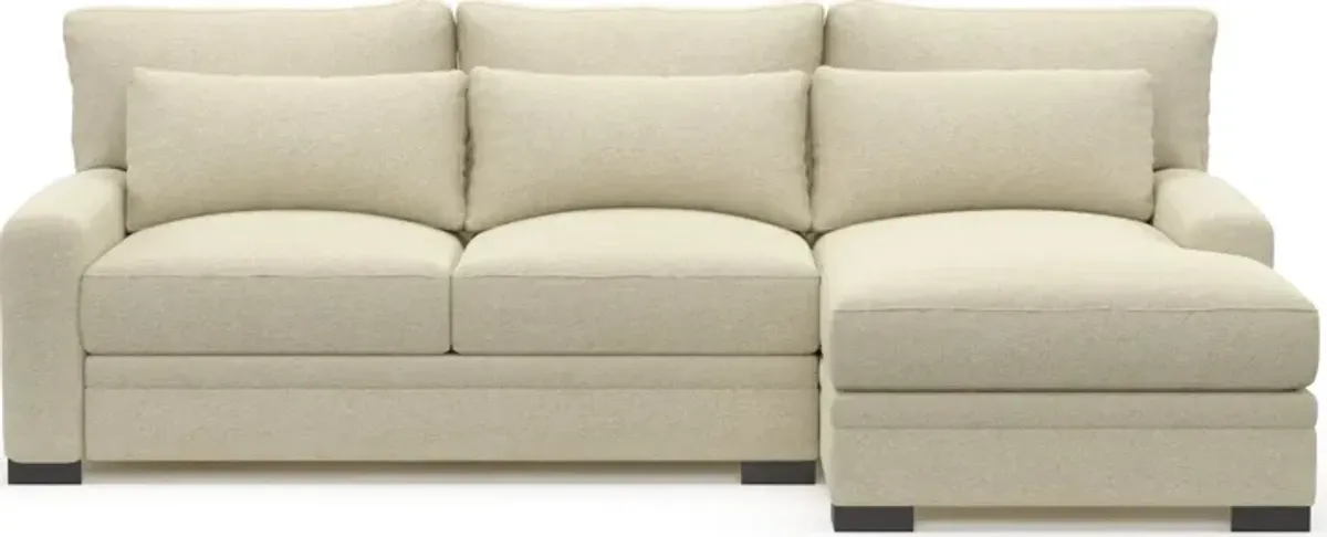 Winston Foam Comfort Eco Performance 2-Piece Sectional - Bridger Shell