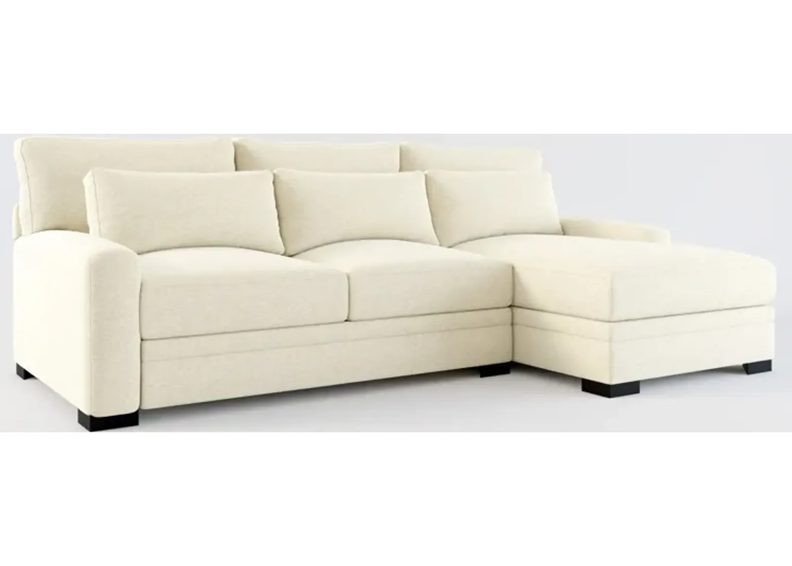 Winston Foam Comfort Eco Performance 2-Piece Sectional - Bridger Shell