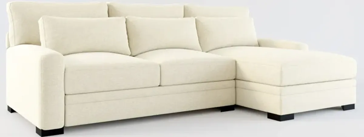 Winston Foam Comfort Eco Performance 2-Piece Sectional - Bridger Shell