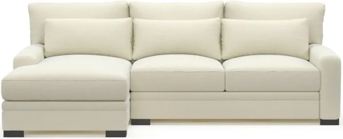 Winston Foam Comfort Eco Performance 2-Piece Sectional - Fincher Ivory