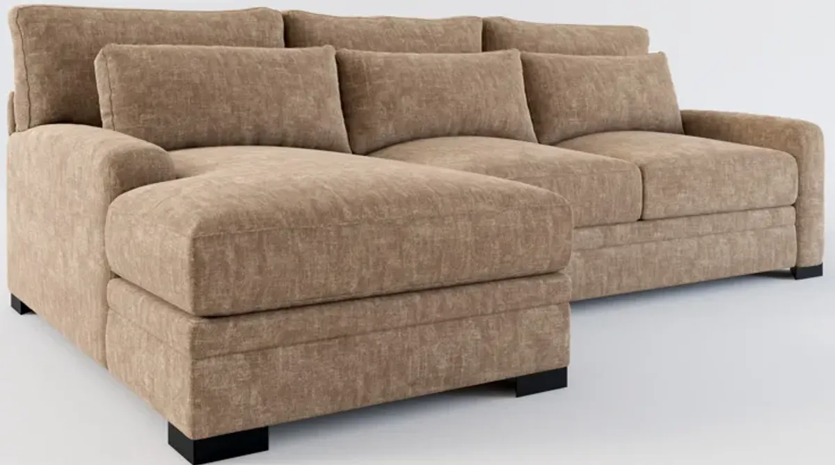 Winston Foam Comfort Eco Performance 2-Piece Sectional - Argo Java