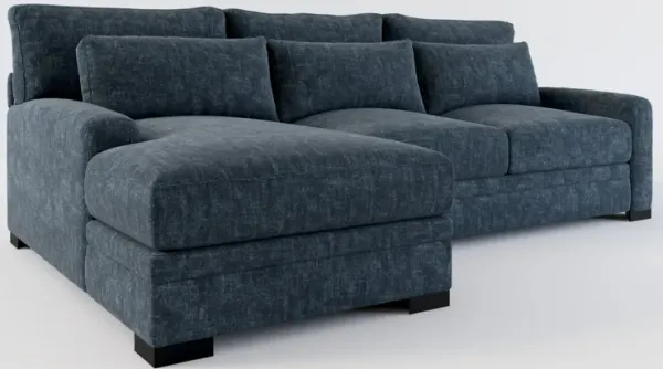 Winston Foam Comfort Eco Performance 2-Piece Sectional - Argo Navy