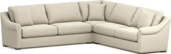 Bowery Foam Comfort 3-Piece Sleeper Sectional - Bridger Shell