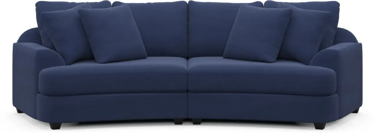 Skylar 2-Piece Sofa - Abington Indigo
