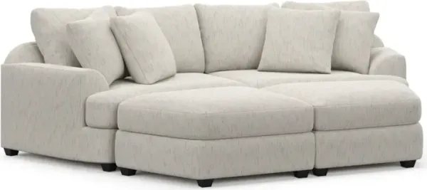 Skylar 4-Piece Pit Sectional - P.T. Cream