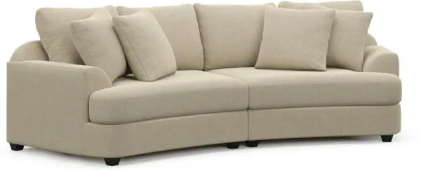 Skylar 2-Piece Sofa - Broderick Sand