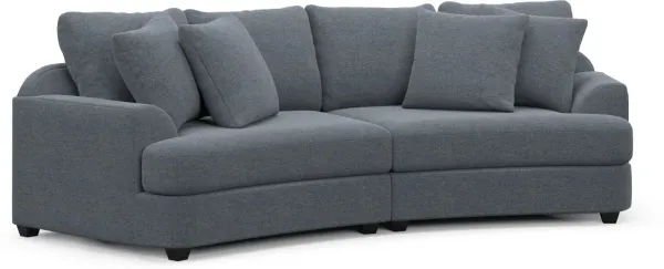 Skylar 2-Piece Sofa - Bridger Navy