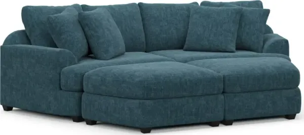 Skylar 4-Piece Pit Sectional - Argo Tropic