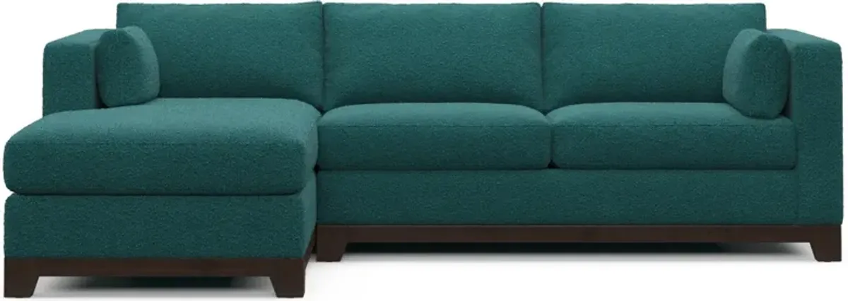 Brentwood Foam Comfort Sectional - Bloke Peacock