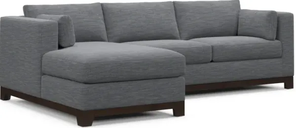 Brentwood Foam Comfort Sectional - Dudley Indigo