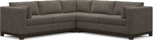 Brentwood Foam Comfort Sectional - M Walnut