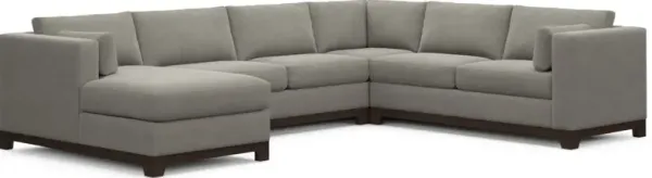 Brentwood Foam Comfort 4 Pc. Living Room - Abington Fog