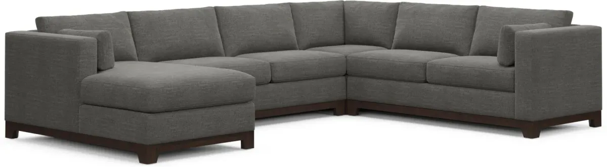 Brentwood Hybrid Comfort 4 Pc. Living Room - Curious Charcoal