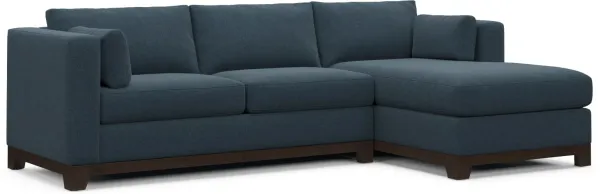 Brentwood Foam Comfort Sectional - Broderick Indigo