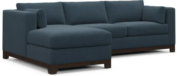 Brentwood Foam Comfort Sectional - Broderick Indigo