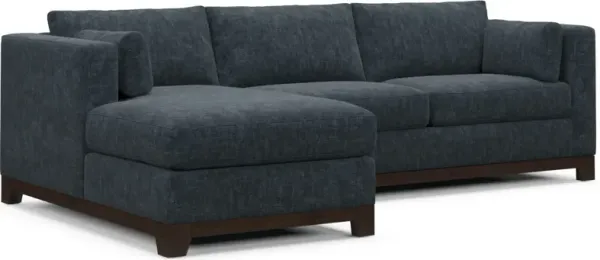 Brentwood Foam Comfort Sectional - Argo Navy