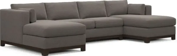 Brentwood Foam Comfort 3 Pc. Living Room - Presidio Steel