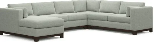 Brentwood Hybrid Comfort 4 Pc. Living Room - Broderick Sea Glass