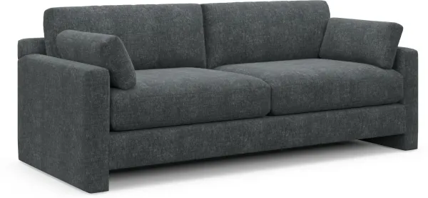 Forbes Foam Comfort Sofa - Contessa Shadow