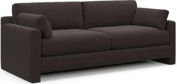 Forbes Foam Comfort Sofa - Merrimac Dark Brown