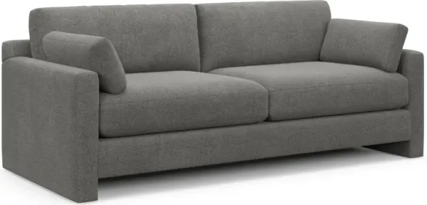 Forbes Foam Comfort Sofa - Living Large Charcoal