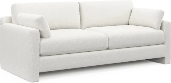 Forbes Foam Comfort Sofa - Bloke Snow