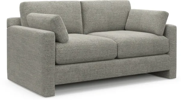 Forbes Foam Comfort Loveseat - Pandora Pepper