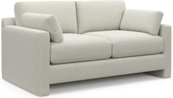 Forbes Foam Comfort Loveseat - Living Large White