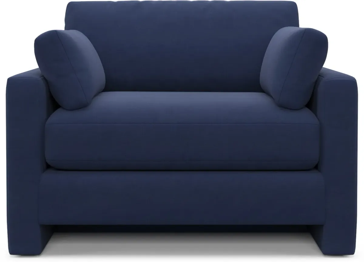 Forbes Foam Comfort Chair and a Half - Abington TW Indigo