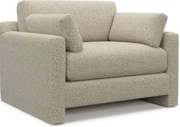 Forbes Foam Comfort Chair and a Half - Bloke Cotton