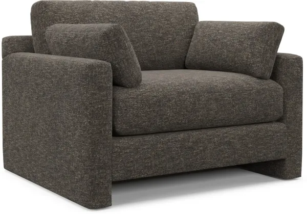 Forbes Foam Comfort Chair and a Half - M Walnut