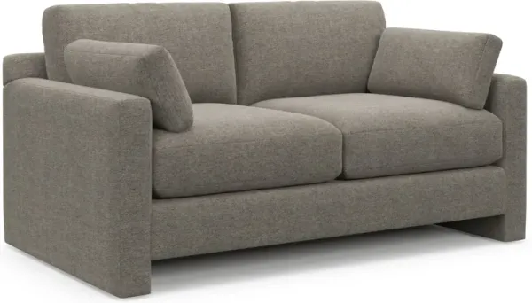 Forbes Foam Comfort Loveseat - Bridger Metal