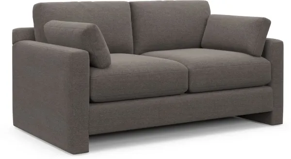 Forbes Foam Comfort Loveseat - Presidio Steel
